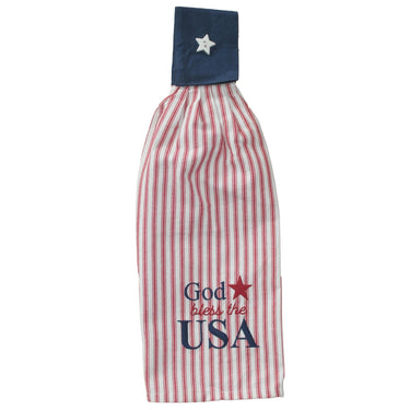 God Bless The USA Tab Towel TT000059 - The Fox Decor